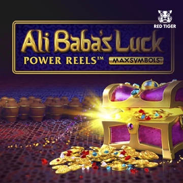 Redtiger : Ali Babas Luck Power Reels - CAMPSLOT138