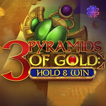3 Pyramids of Gold: Hold & Win - CAMPSLOT138